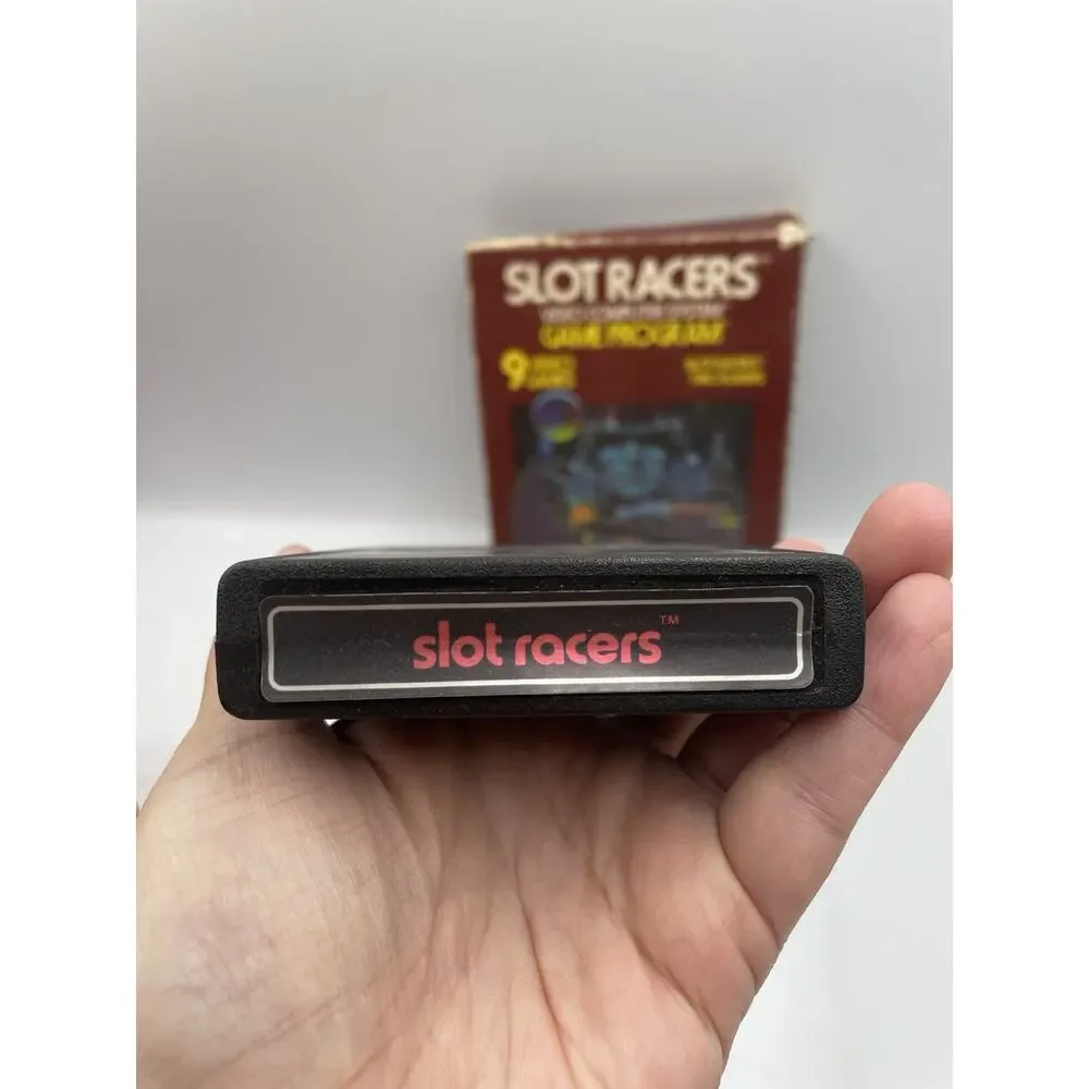 Slot Racers Atari 2600 1978 - CIB - Tested